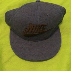 Nike Blue w Black Speckles OSFM SnapBack Hat